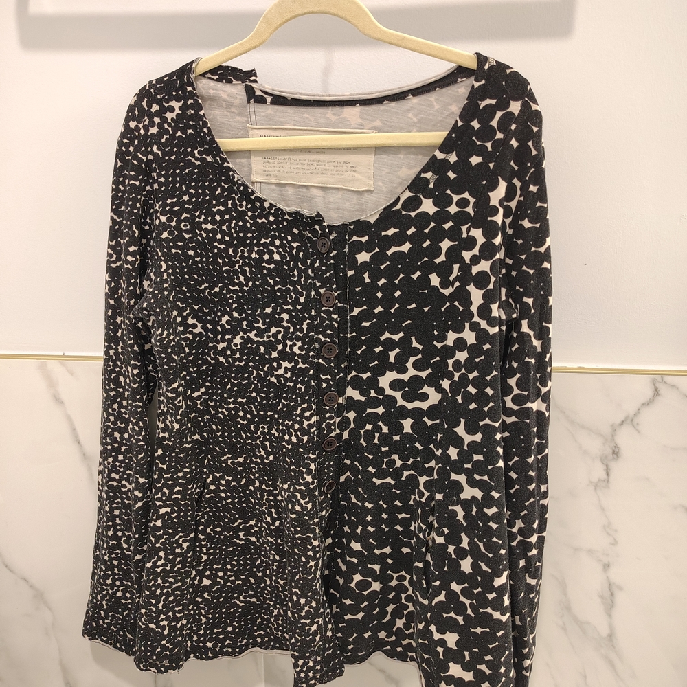 Rundhilz Polka Dot Cardigan Large